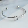 Stainless Steel Multi Layer Crossing Bangles for Women Girls Open Adjustable Arm Cuff Bracelets Special Design Jewelry Gifts