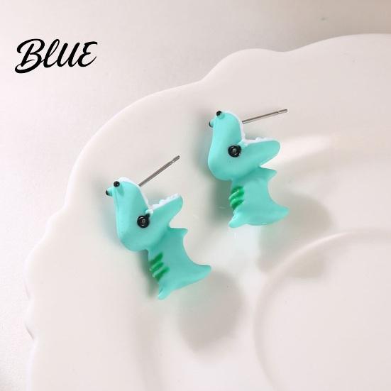 Animal Stud Earrings 1 Pair Cartoon Bite Multi Shapes Shark