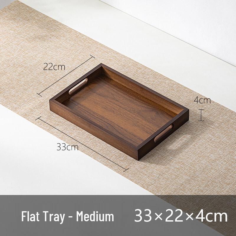 Japanese Style Rectangular Bamboo Serving Tray
