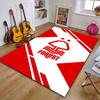 Red Tree Logo with Stars Patterned carpet, suitable as a non slip play mat for the living room and bedroom sofa