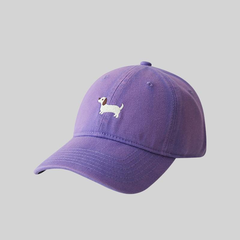 Hat Sunscreen Fashion Outdoor Use Hat Suitable For Men And Women For Daily Leisure Matching Dachshund Embroidery Baseball