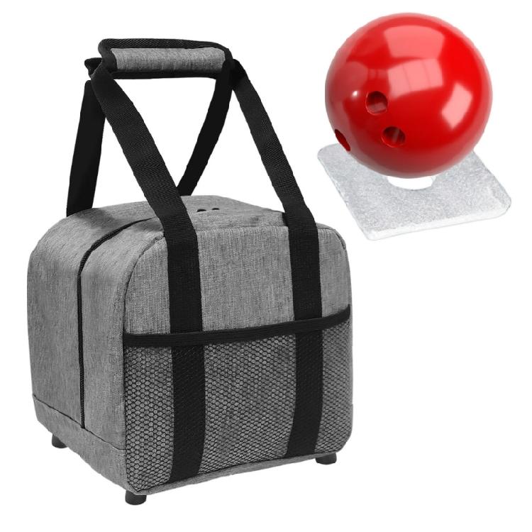 Bowling Bag Bowling Ball Bag with Padded Ball Holder Bowling Handbag Bowling Supplies for Outdoor
