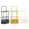 Umbrella Holder Storage Bin Iron Storage Bucket Convenient Sturdy Umbrellas Organizer Umbrella Drain Rack for Hotel Household