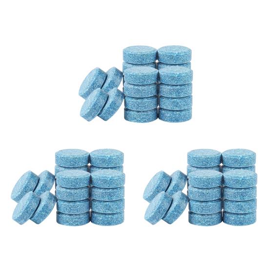 Solid Windshield Washer Tablets Professional Grade Windshield Cleaner Concentrated Cleaning
