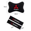 Appui-tête de siège Oreiller pour le cou Ceinture de confort souple Épaulettes pour Mitsubishi Asx Lancer 10 Outlander Xpander Pajero 4 Montero V73