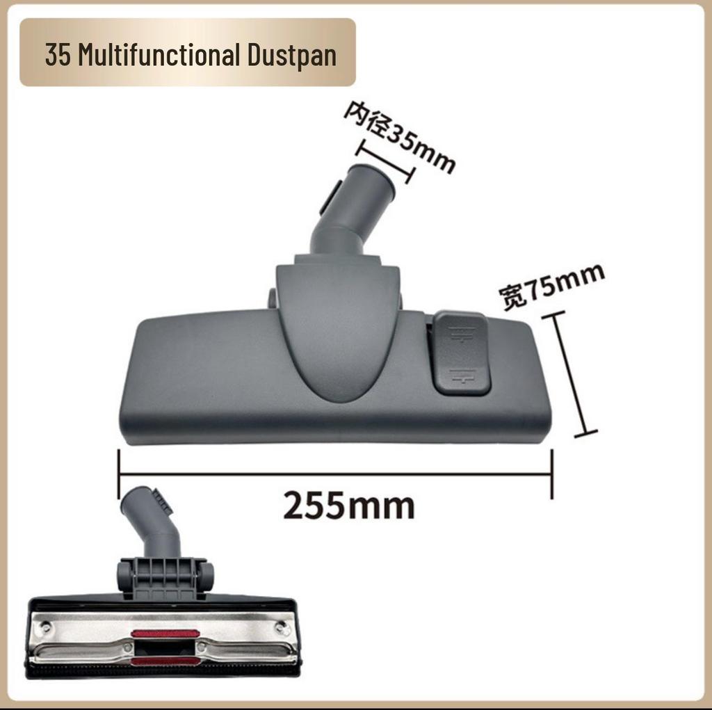 Jienuo Yili Vacuum Cleaner Accessories: Universal 32mm Suction Nozzle, Water Suction Head, Floor & Carpet Brush.