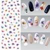 Flowers Feathers Butterflies Letters Pattern DIY Nail Art Sticker Manicure Tools