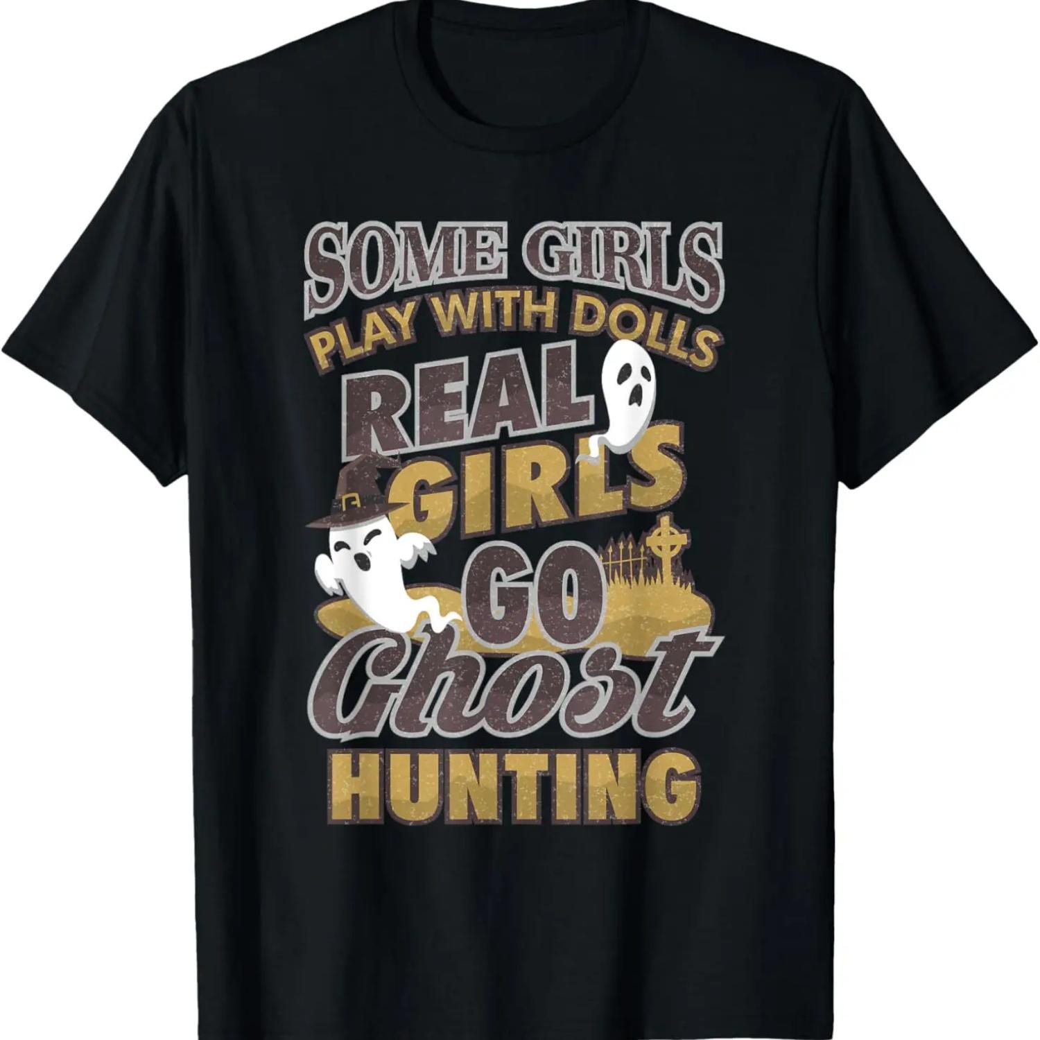Ghost Hunting Girl - Paranormal Investigation Hunter Gift T-Shirt S