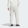 Adidas FW24 Small Logo Series Fleece Joggers Comfortable Fashion Loose Sports Casual Pants Women Joggers Phosphor-Brown Metallic-Silver JJ3570