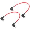 2 Satz TIPM Bypass Kabel Sicherungsadapter Halter 14AWG 20AMP Reparatur Kraftstoffpumpenrelais Zubehör