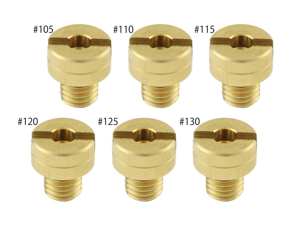 POSH 722310-10 Motorcycle Goods Main Jet Set 6 Oversize Main Jet Set Mikuni TM/TMR/MJN24/TDMR/VM22 (8X9)