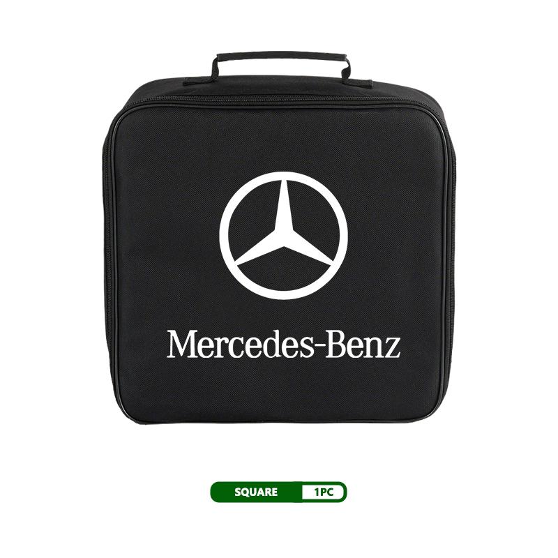 AABGW1 Oxford Cloth Car Charge Cable Case Organiser Waterproof Charging Gun Storage Bag For Benz AMG VIANO GLB GLC GLE GLK W108 W124