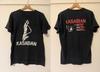 2 Fețe Kasabian Band Tur Italia Tricou Negru Mărime Unică S5XL T145 Tricou Unisex