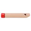 Wooden Slide Whistle Push Pull Voice Change Flute Educational Instrument Toy for ChildrenRed Handle
