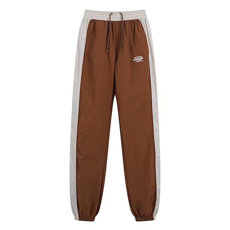 Completo da uomo Streetwear con felpa e pantaloni jogger, casual, vestibilità larga, in cotone, tuta sportiva