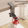 Thickened Adjustable Desk Edge Hook Headset Desk Hanger Backpack Storage Hanging Hook Holder Punch-free Home Office Organizer