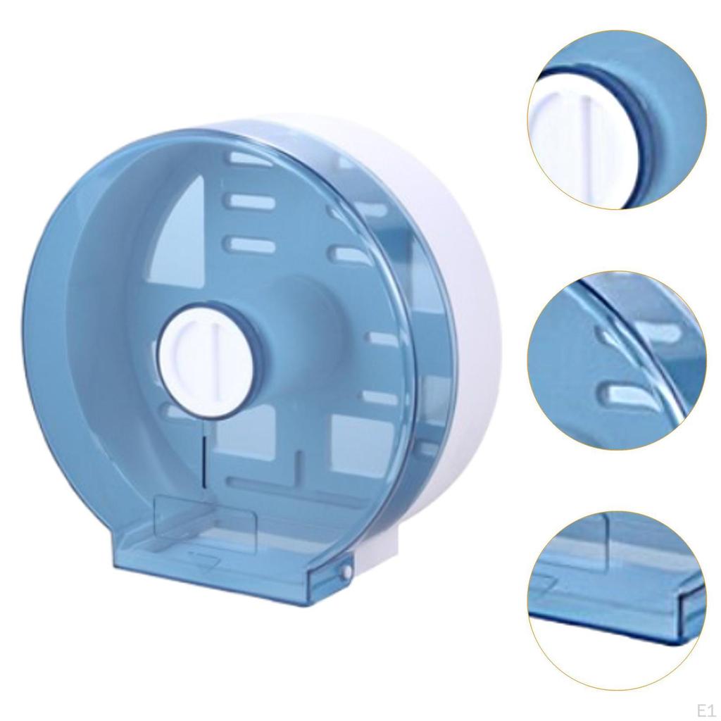 Commercial Toilet Paper Dispenser for Wall Mount, Large Capacity Roll Holder Gym And Restaurant