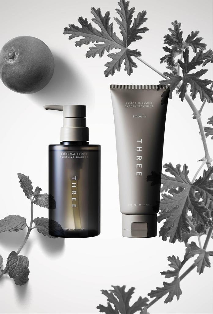 THREE Essential Scents Shampoo Treatment Trial Small & Kit,