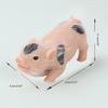 Mini Pig Figure Toy Cute Simulation Life Like Silicone Animal Toy Boys Girls Room Decoration Reborns Pig Parenting Gift