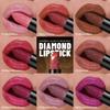 Diamond Pink Lipstick Shiny Pearl Sparkling Lip Gloss Makeup Pearlescent Red Sexy Metallic Glitter Lipstick Waterproof Cosmetics