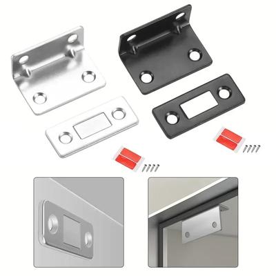 Magnetische Schrankverschlüsse, Türschließer, unsichtbarer Magnet, Türabsaugung, ultradünn, stark, für Schrankmöbel, Türen, Verriegelung