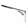 Spring Loaded Shelf Support Bracket SpaceSaving Reinforced Folding Heavy Duty Triangle