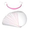 50Pcs Facial Eye Shield Disposable Transparent Facial Shield with Headband for Home Hair Salon