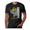 Mexico Football Team Aguila Graphic TShirt  Mens Casual Crew Neck Short Sleeve Tee 100 Cotton Knit Fabric Regular Fit