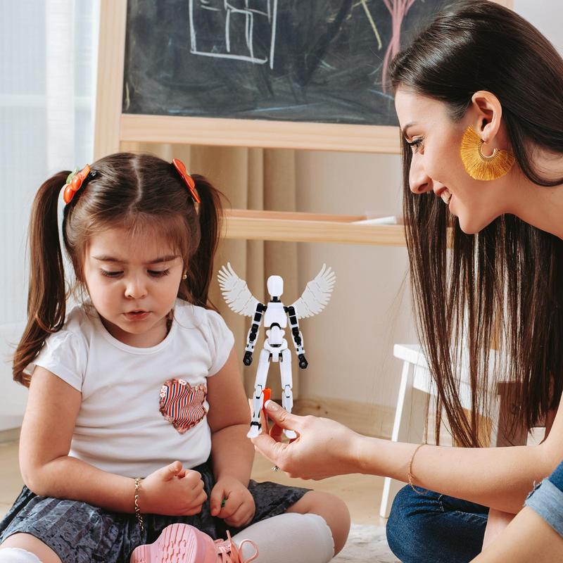 3D Printed Multi-Jointed Movable Shapeshift Robot Games Child Mannequin Dummy 13 Action Figures Gift Games Toy for Girl Boy Kids