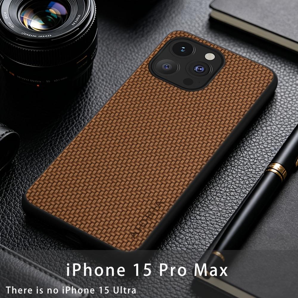 Phone Case: New Fashion Phone Case for iPhone 15 14 13 Pro Max Plus Business Casual Faux Synthetic Leather Phone Cover