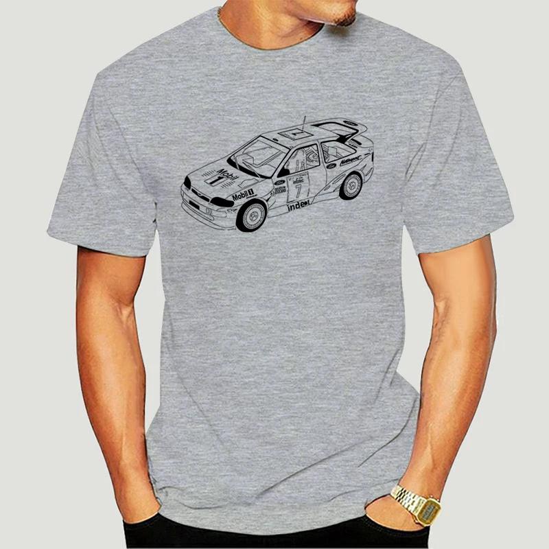 Summer T-shirt Tops Rally Car Print Casual Short Sleeve Tee Shirt Round Neck Loose Pullover Tops Fashion Street Sweatshirt
