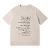 Women's Korean Style Cotton Letter Print Short Sleeve Loose T-shirt - Summer Student Fashion Top