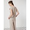 Cc Collect. Linen Blend Boatneck Blouse C252msc043