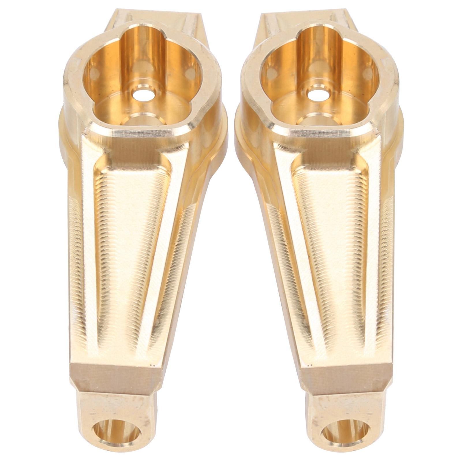 

1 Пара Передніх Маточинних Кулаків Надміцний Латунний RC Аксесуар для Traxxas 110 RC Противаги