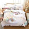 Mis Pastelitos Bedding Set Single Twin Full Queen King Size Bed Set Aldult Kid Bedroom Duvetcover Sets Anime bed sheet set