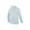 Anta Training Series Solid Color Logo Zip-Up Hooded Long Sleeve Jacket Men Jackets Light-Blue 152337616-1