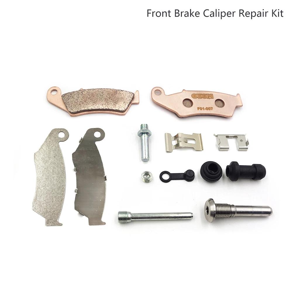Motorcycle Front Rear Brake Kit For NISSIN HONDA CR125R CR250R CRF250X CRF450X Caliper Screw Spring Brake Pads Brake Pump Repair