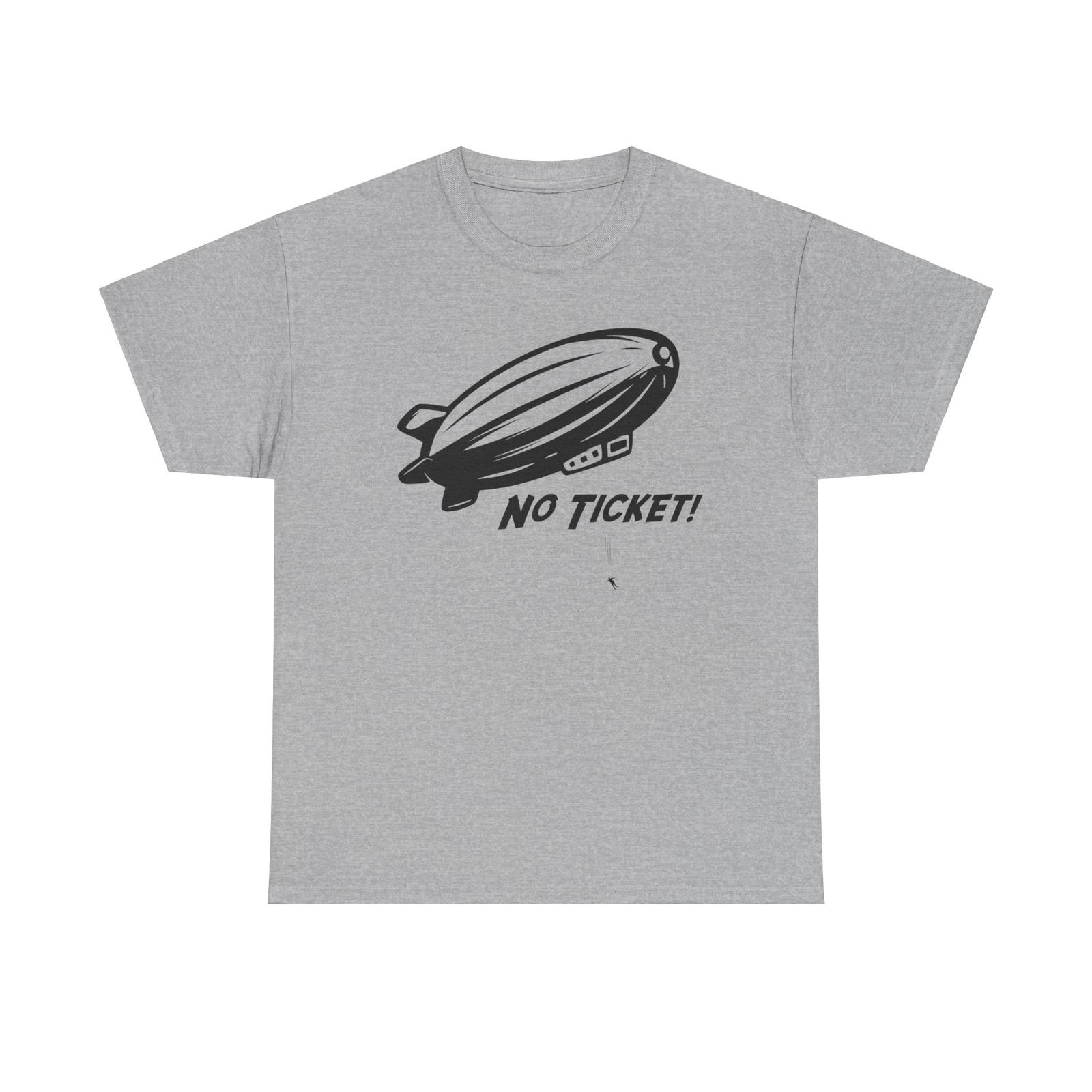 No Ticket Indiana Jones Unisex Heavy Cotton Tee L