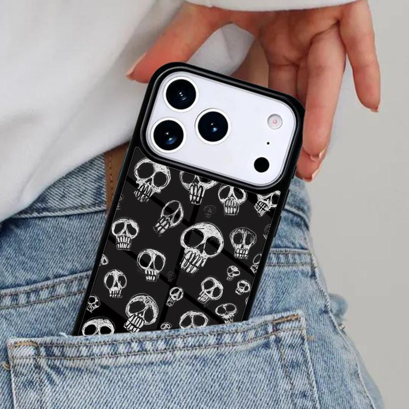 Skeleton Yoga Phone Case for iPhone 17ProMax 12 13 14 15 16e 17 Pro Max Plus Air Cover