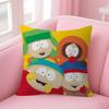 Cartoon SSouth cute PPark   Cushion Cover 30x50 Polyester Sofa Cushions Decorative Throw Pillows Home Decoration Pillowcover