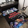 Iron Maiden 50Th Anniversary Carpet For Playroom Bedroom Living Room Sofa Home Decor Kids Game Area Rug Nonslip Floor Mat