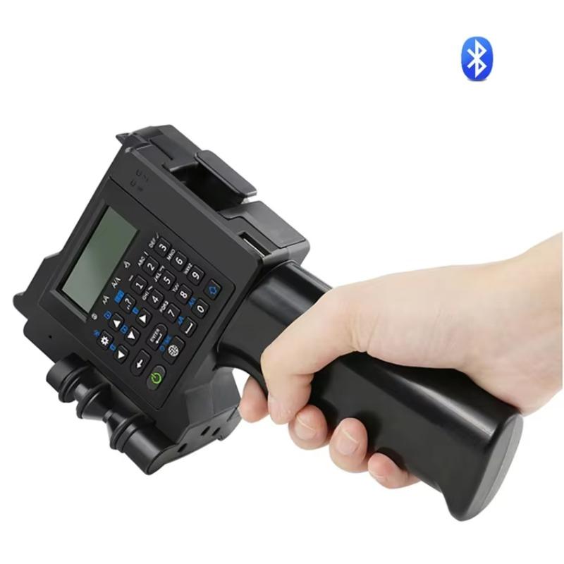 EU Smart Handheld Inkjet Printer Clear/Fast Print: Production Date, Batch No.,Graphics Portable, Easy-Use For EU Packaging/Labels