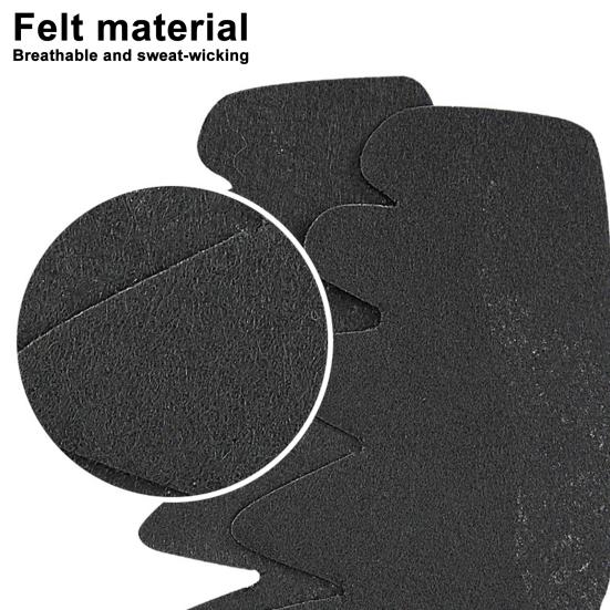 5Pcs Hood Brim Lining Patch Soft Comfortable Lightweight Hood Brim Liner Portable