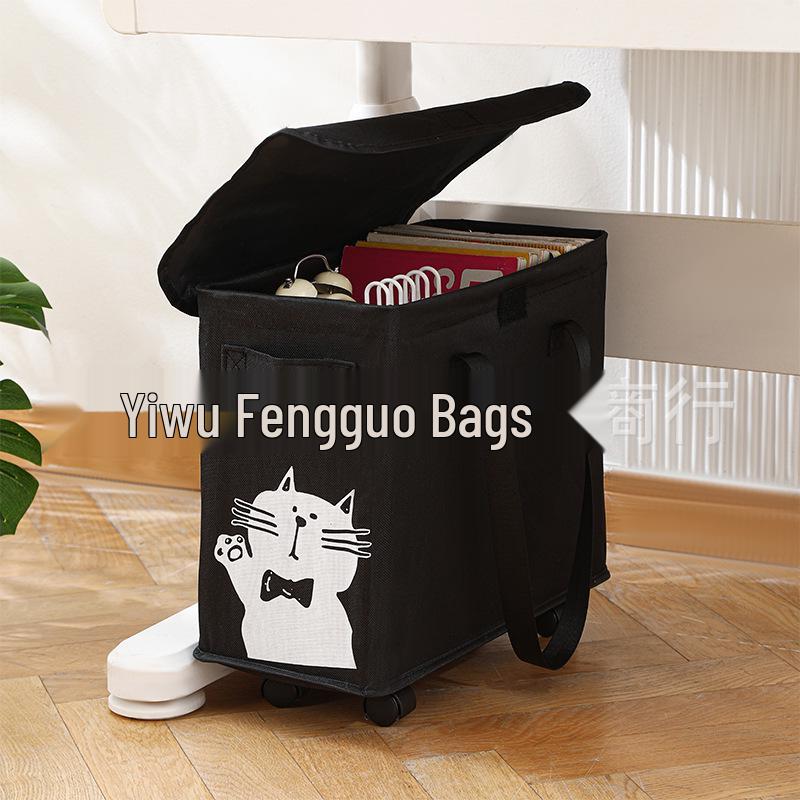 Rollbarer Unterschreibtisch-Aufbewahrungskorb mit Rädern