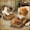 100Pieces Disposable Cats Dog Feeder With NonSlip Base Feeding Dish For Camping Road Trip Pet Feeding Watering Solution