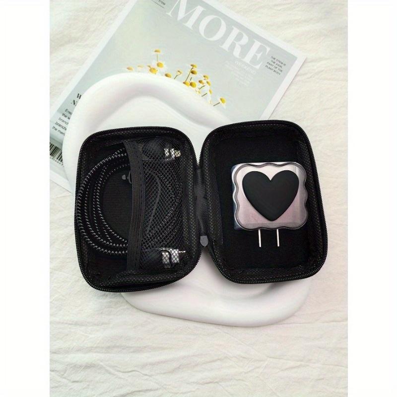 6pcs/Set  Storage Bag Compatible With  Charger Case, Data Cable, Wired/Wireless Earphones Cable Organizer