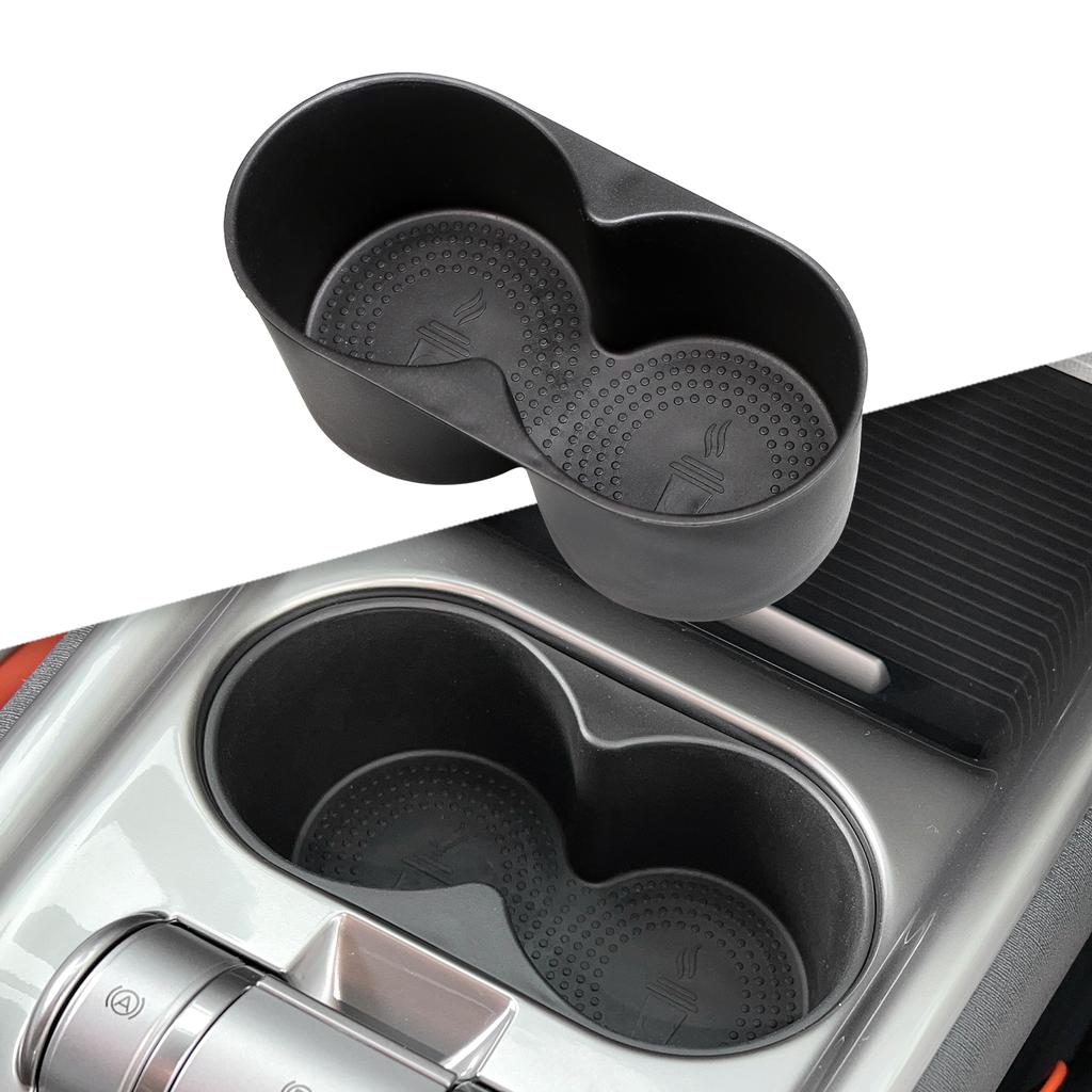 for BYD Dolphin Cup Holder Storage Box Shock-Absorbing Central Armrest Cup Tray TPE Tidying
