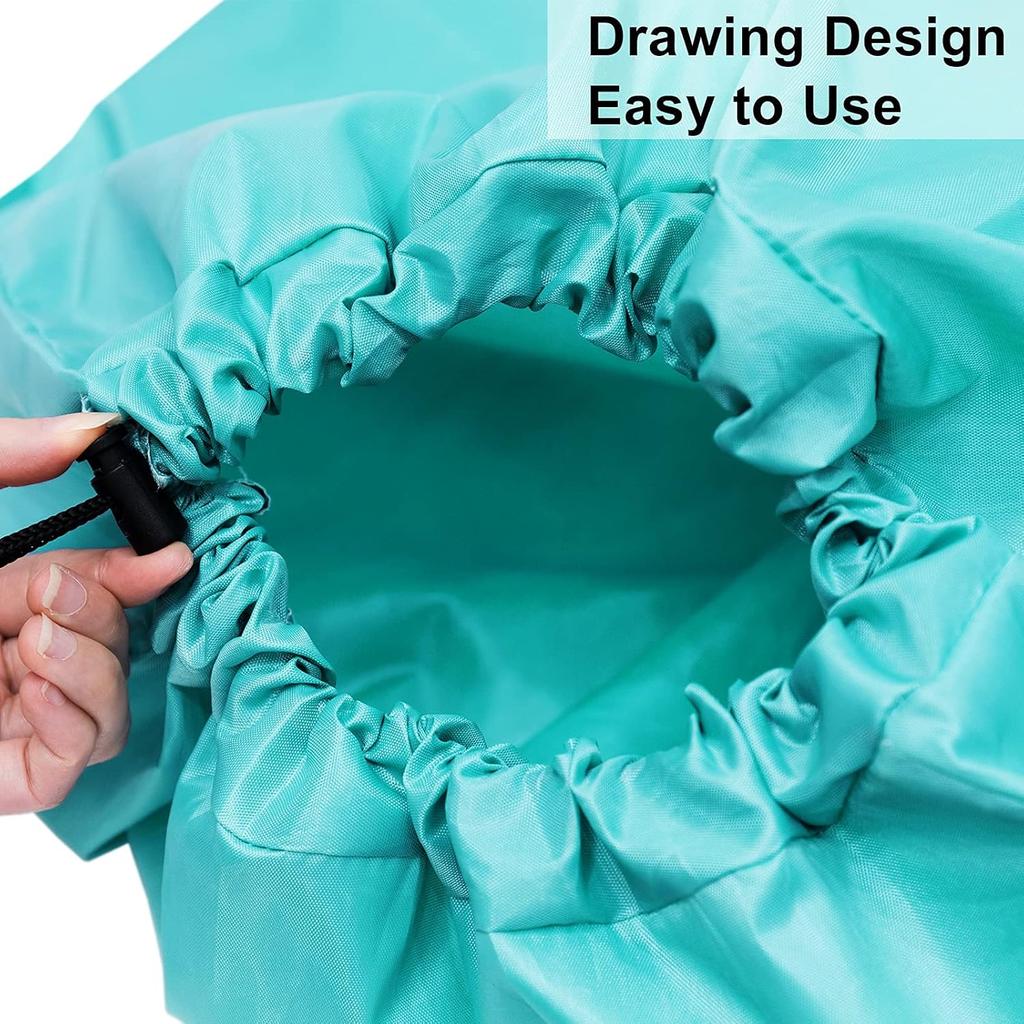 Sylfairy 2 Pack Extra Large Travel Laundry Bag, Dirty Clothes Organizer with Drawstring,Heavy Duty Travel Laundry Bags,Easy Fit a Laundry Hamper