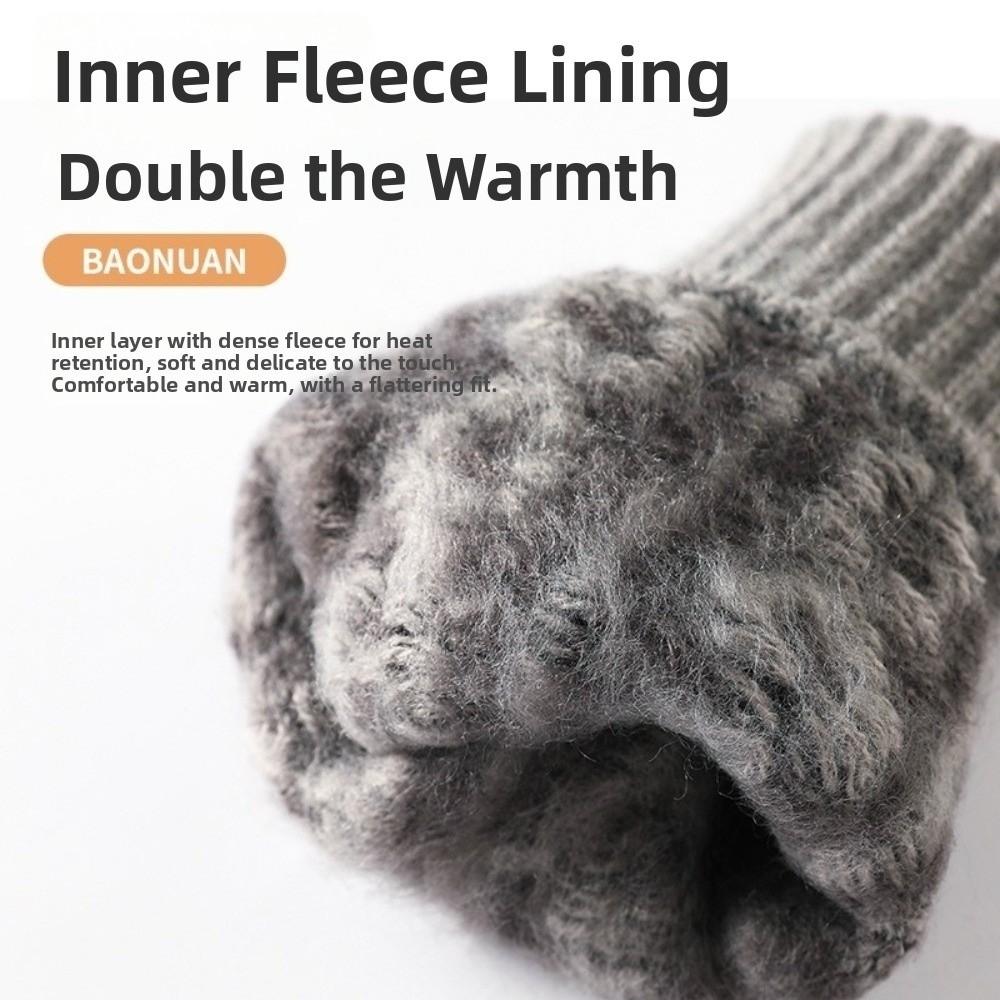 Synthetic Fabric Winter Gloves Touchscreen Compatible hermal Gloves Outdoor Activities