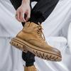 Modische, klassische Herrenstiefel im Retro-Stil, handgefertigt, klassische Freizeitschuhe, modische Stiefeletten, bequeme Lederschuhe im britischen Stil